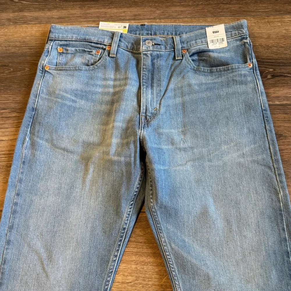 Levi's 512 Slim Taper Comfort Stretch Blue Mens Denim Jeans W36 x L34 NEW‎ NWT